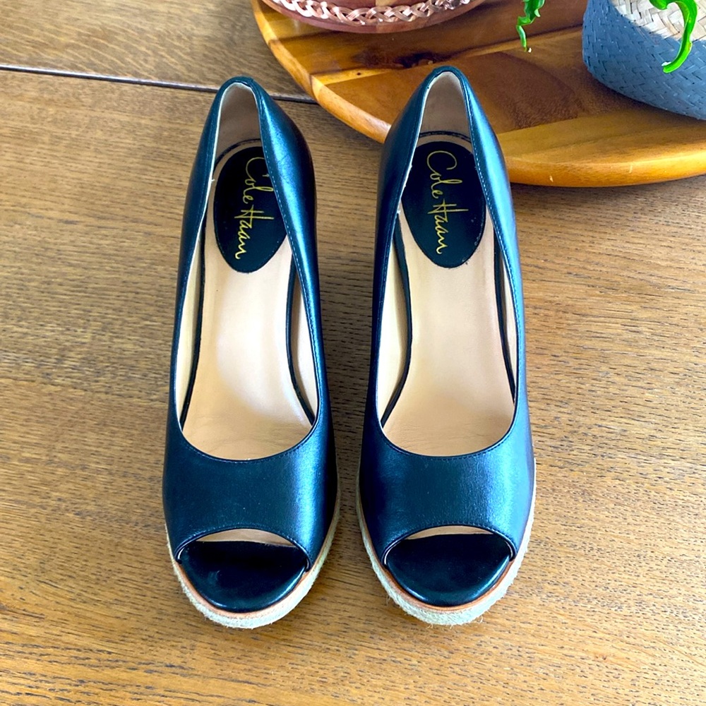 Cole Haan Cork Wedge 7.5